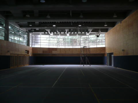茨城県の体育館　音響測定・残響時間測定